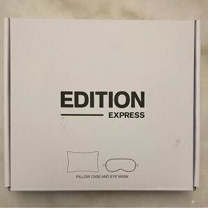 Express Edition Pillowcase & Mask-Fits Standard Size Pillow- Zip Side Tan🤎